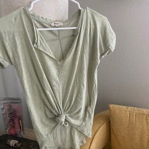 Sage Green Top
